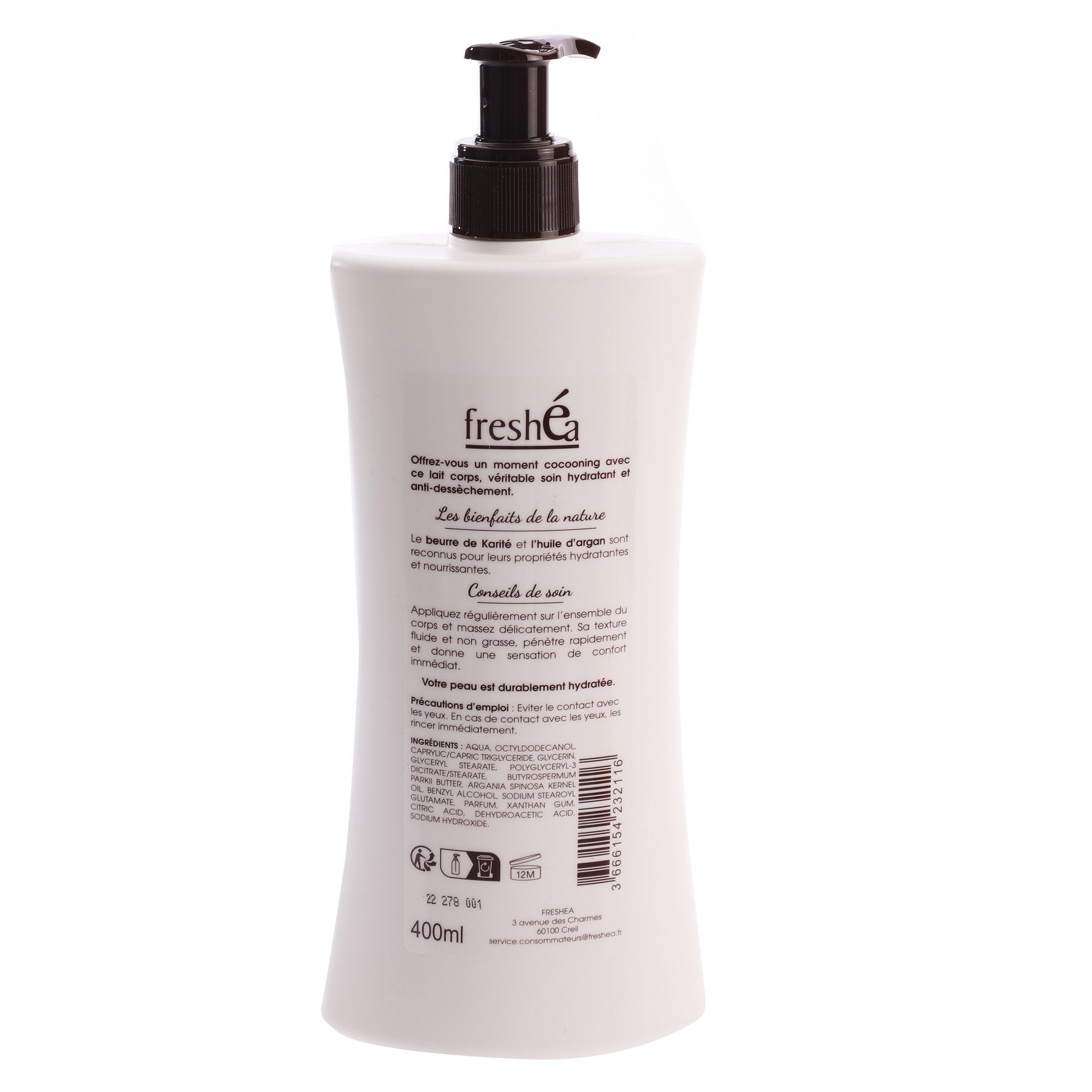 Stokomani Beauté Lait corps argan karité anti-dessèchement