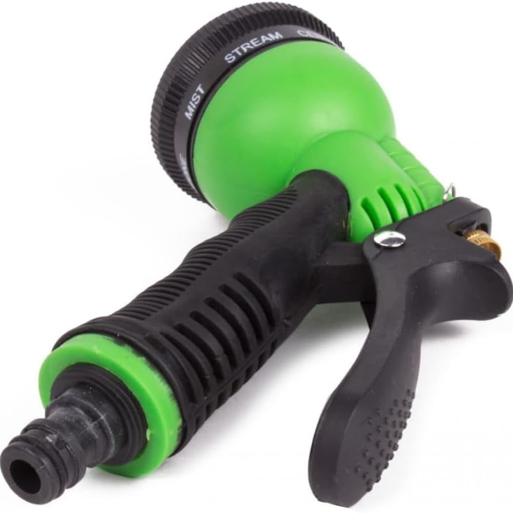 Shop-Story Aquaspray pistolet d'arrosage 7 jets vert et noir