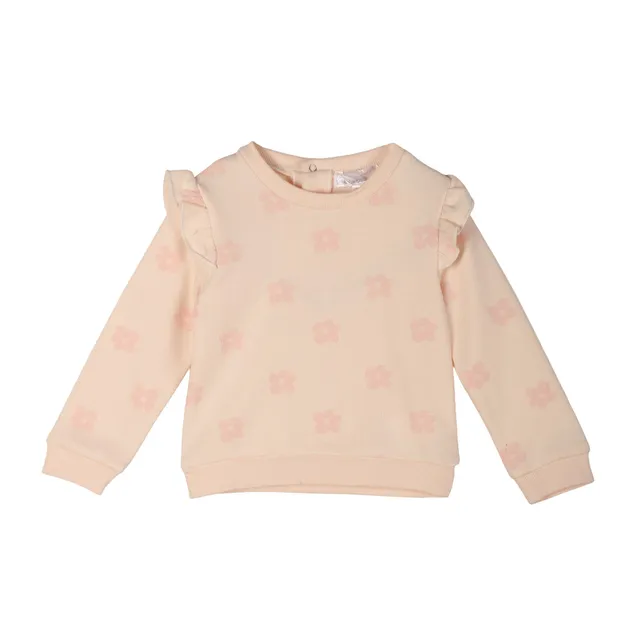 Stokomani Mode sweat bébé rose 12M molleton doux