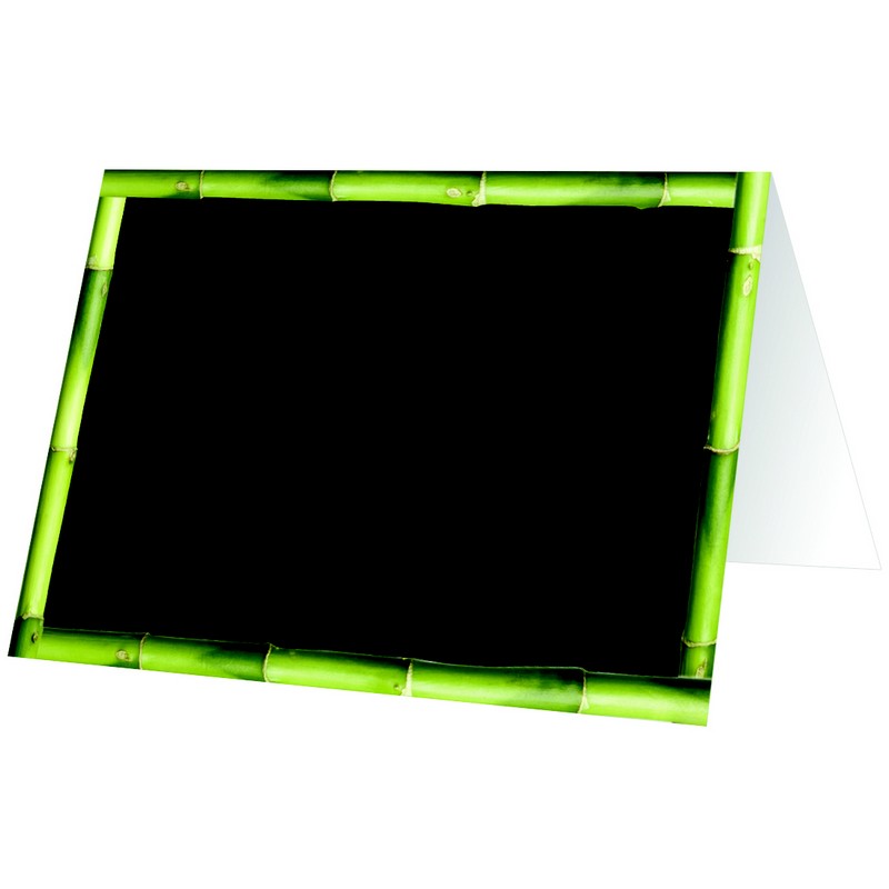 Safe Tool 10 chevalets de table 7x5 cm marque-place