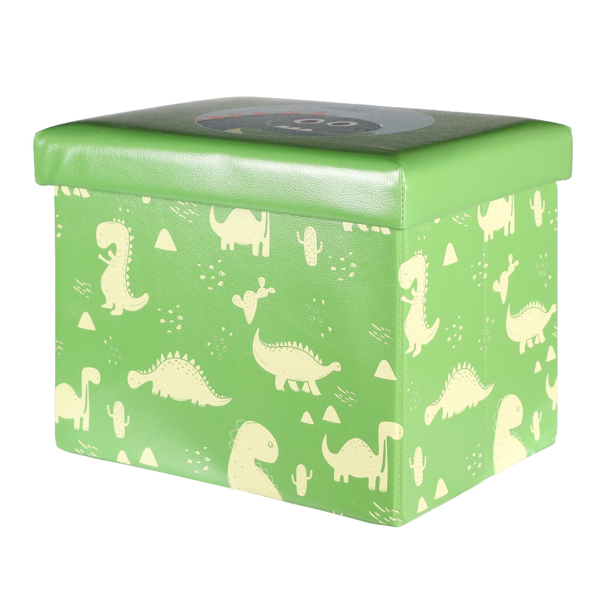 Stokomani Maison Pouf de rangement pliable assise
