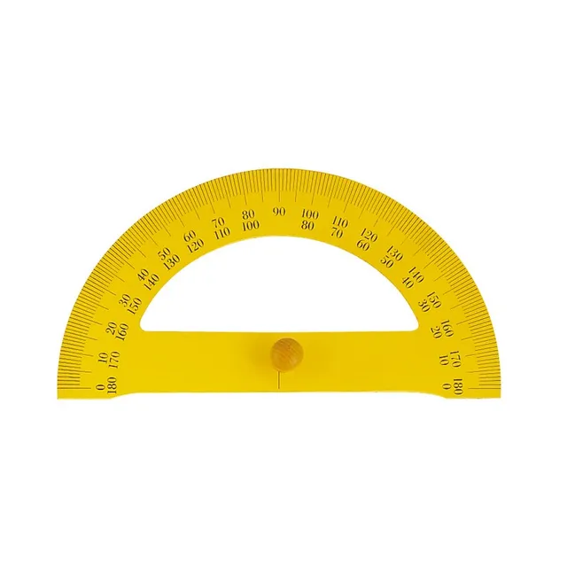 Safe Tool Fournitures scolaires rapporteur bois 180° 35 cm