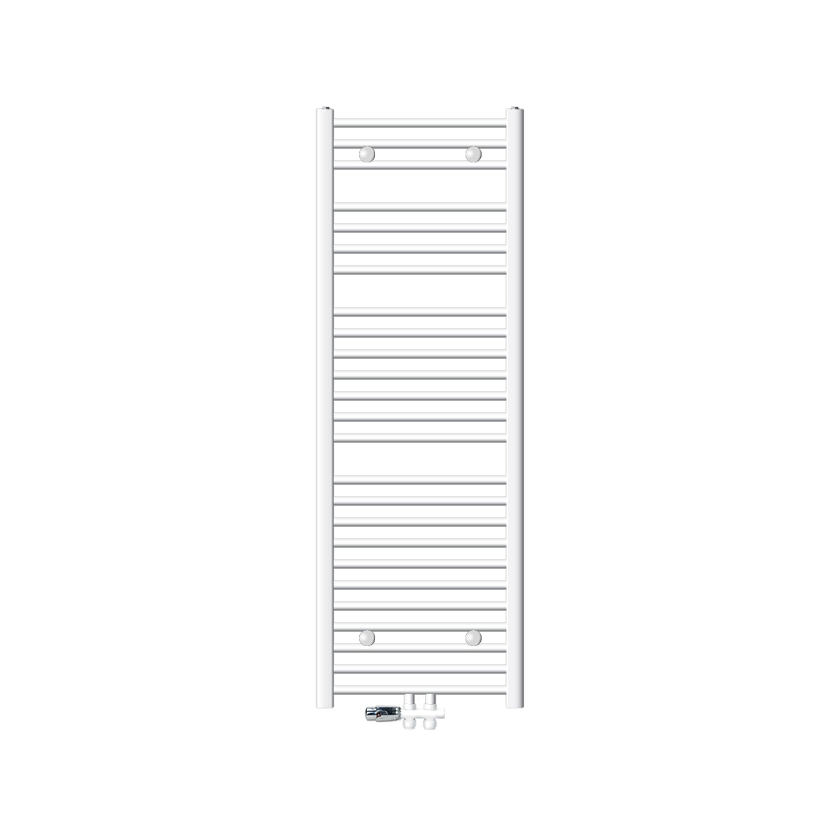 ECD Germany radiateur salle de bain 500x1500 blanc galbé
