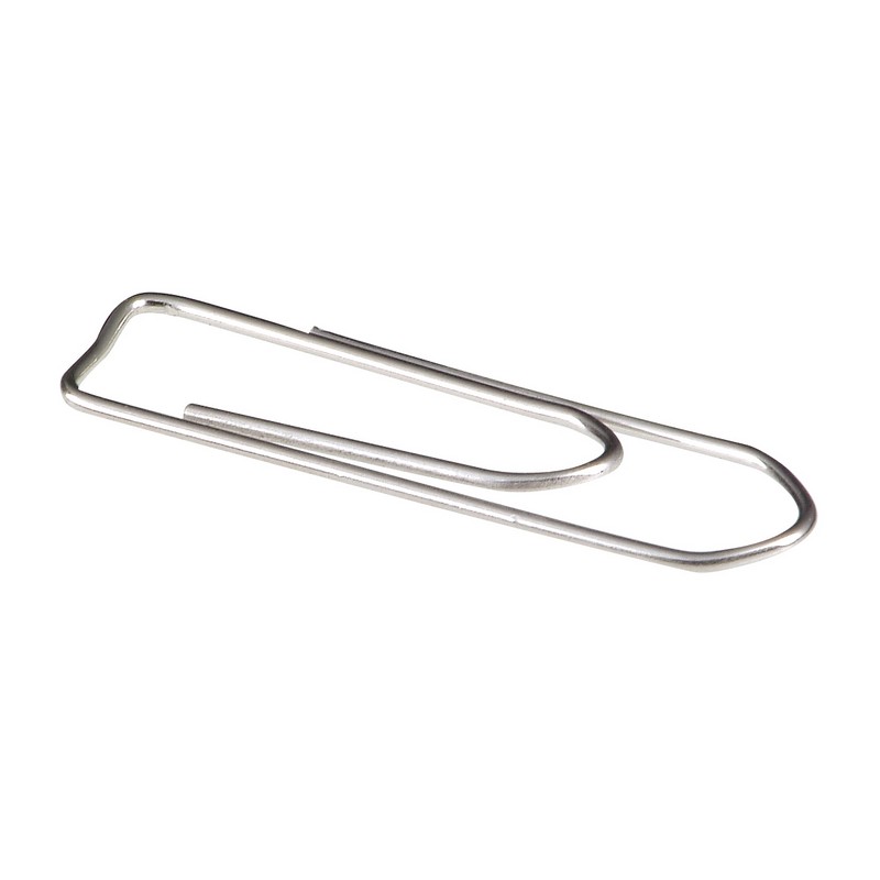Safe Tool Fournitures de bureau trombones 25 mm nickeles boite 100