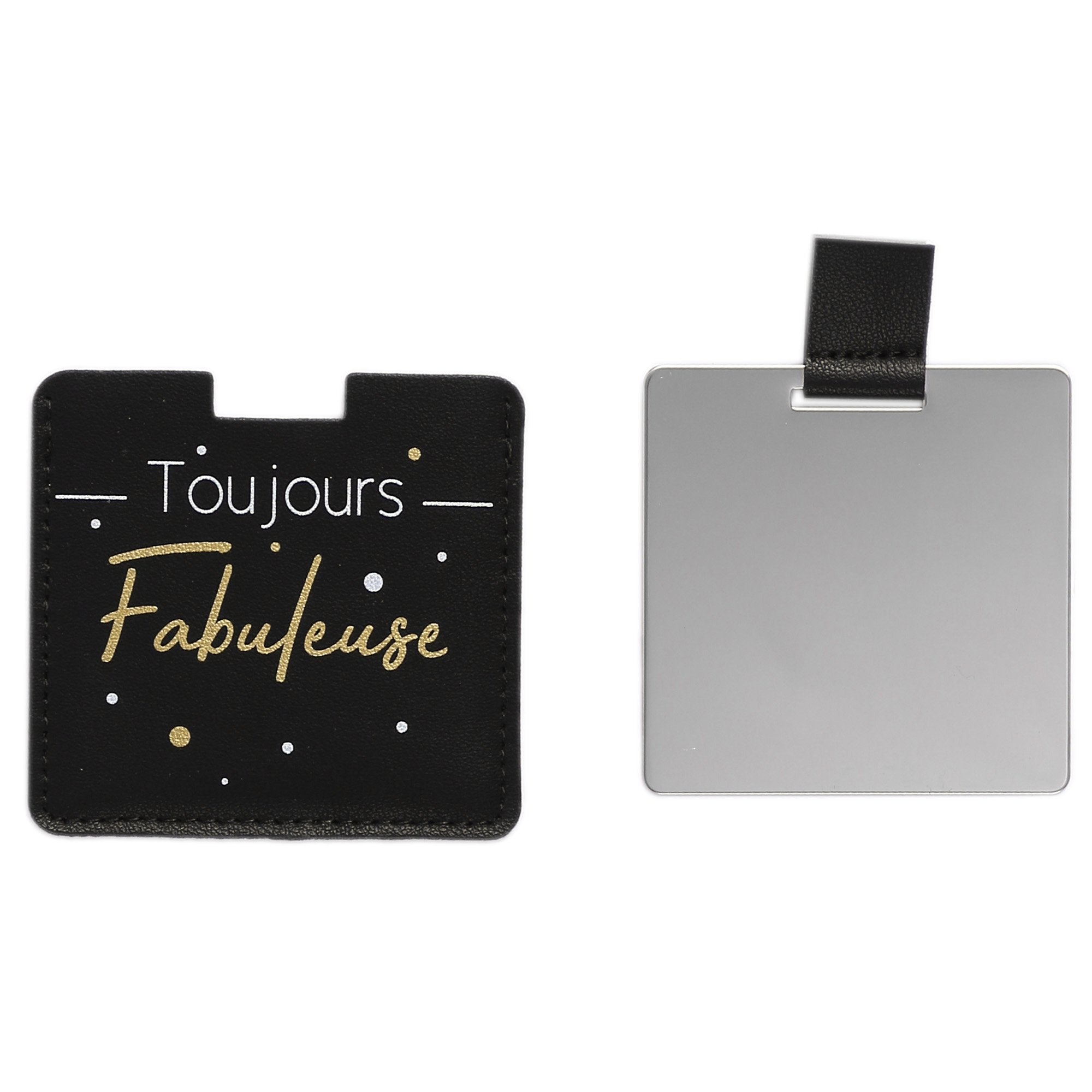 Stokomani Beauté Miroir de sac avec pochette portable