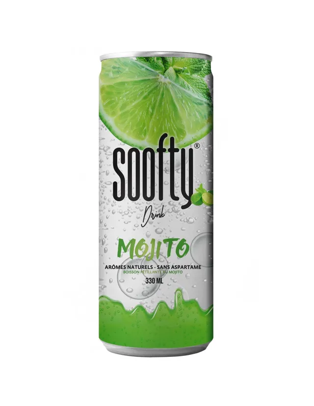 Stokomani Épicerie boisson pétillante goût mojito menthe