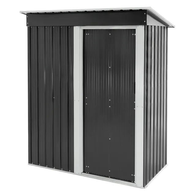 ECD Germany Garten 150x184x76 abri jardin métal gris