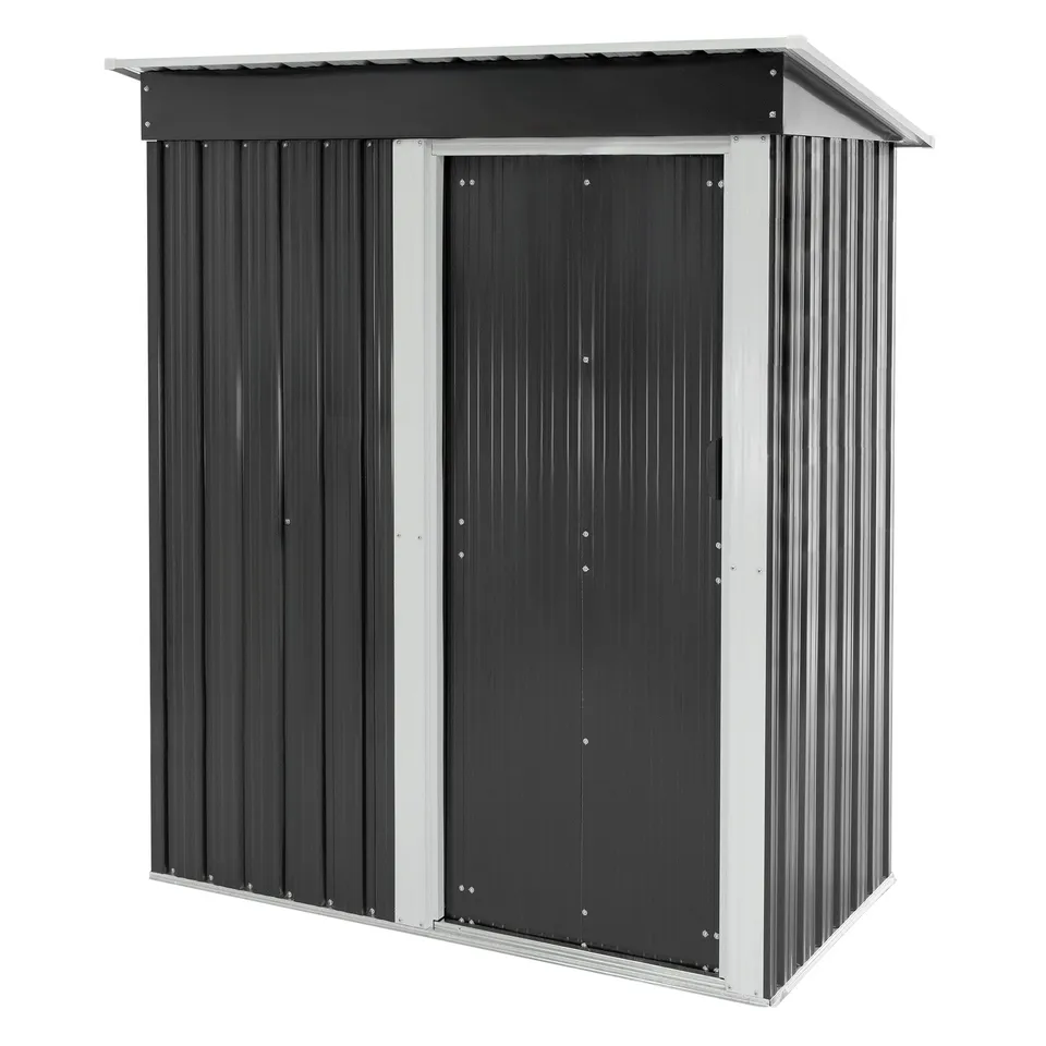 ECD Germany Garten 150x184x76 abri jardin métal gris