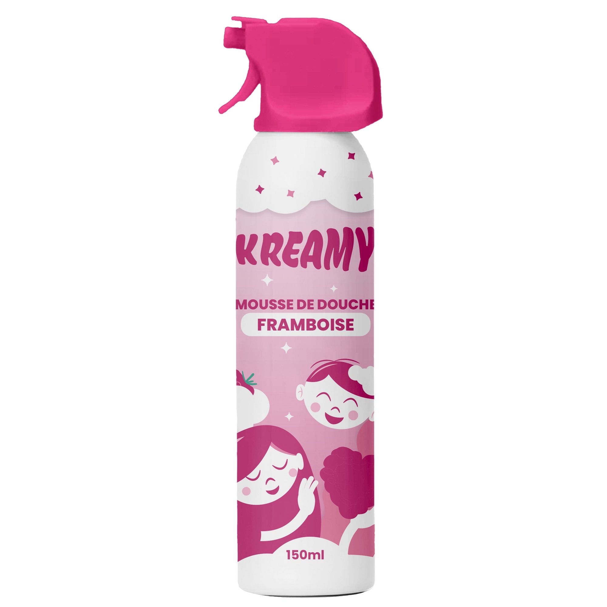Stokomani Beauté et bien-être mousse douche enfant framboise