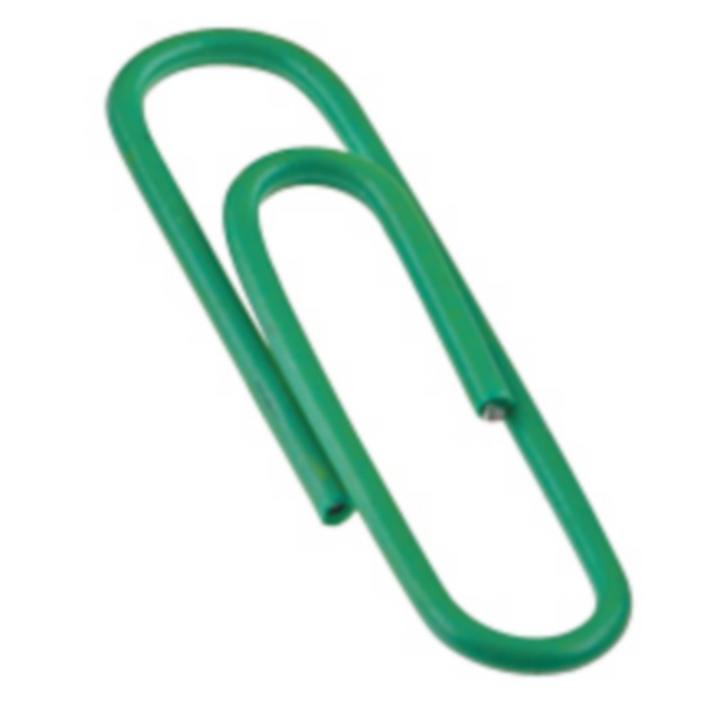 Safe Tool Boîte 100 trombones couleur 32 mm bureau