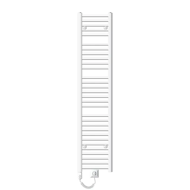 ECD Germany sèche-serviettes électrique 1200W 300x1800 blanc
