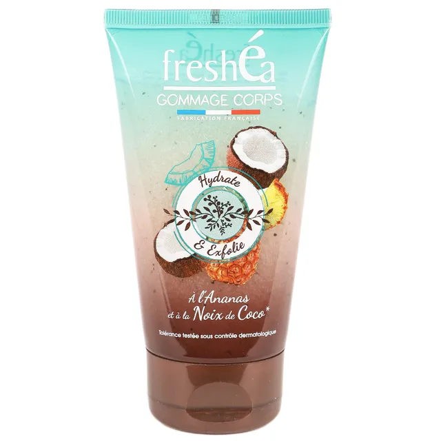 Gommage corps ananas et coco exfoliant parfumé
