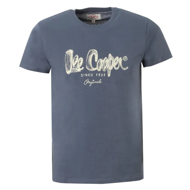 Stokomani Mode tee-shirt manche courte bleu homme coton