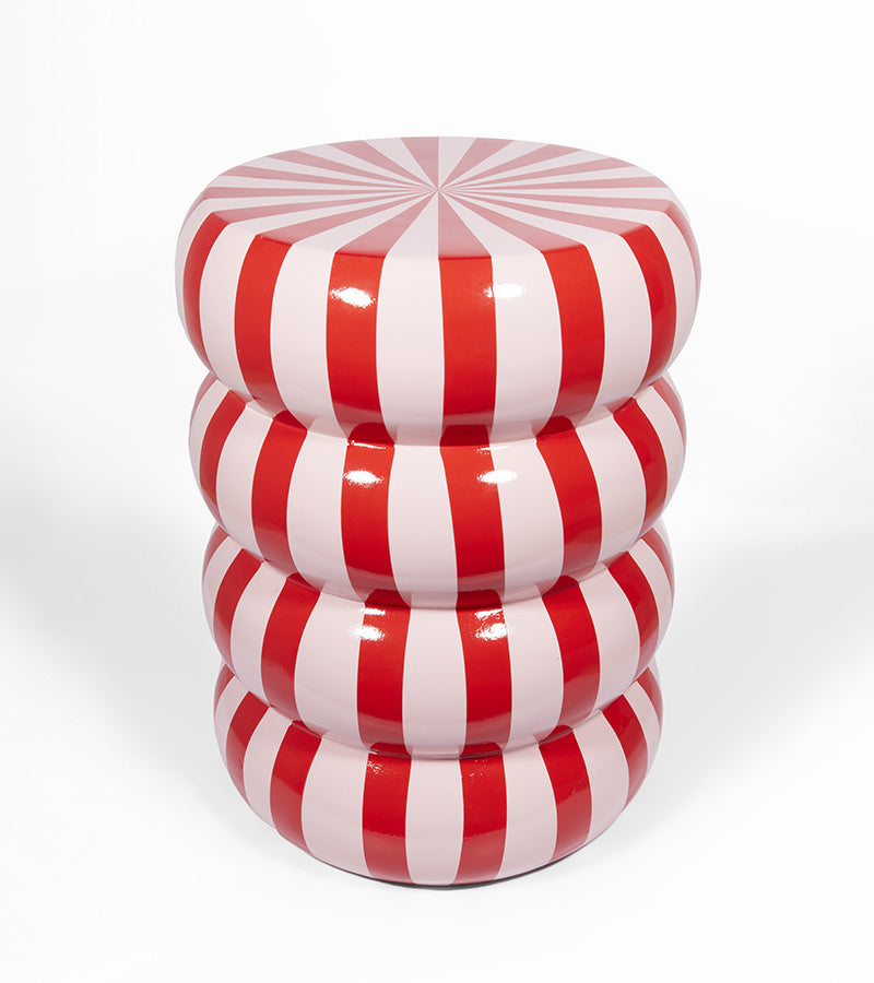 L'avant gardiste Design table appoint candy rose salon