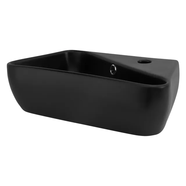 LuxeBath Sanitär lavabo à poser 450x270 mm blanc céramique