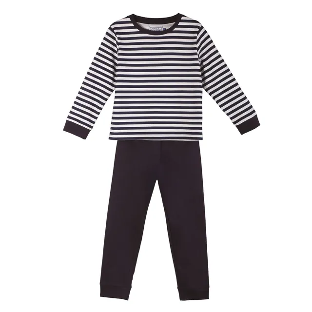 Pyjama jersey bleu enfant 04A à 14A nuit coton