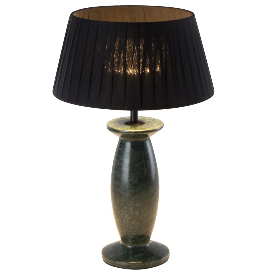 Red Deco Ping Green Marble lampe table marbre vert 32,5 cm