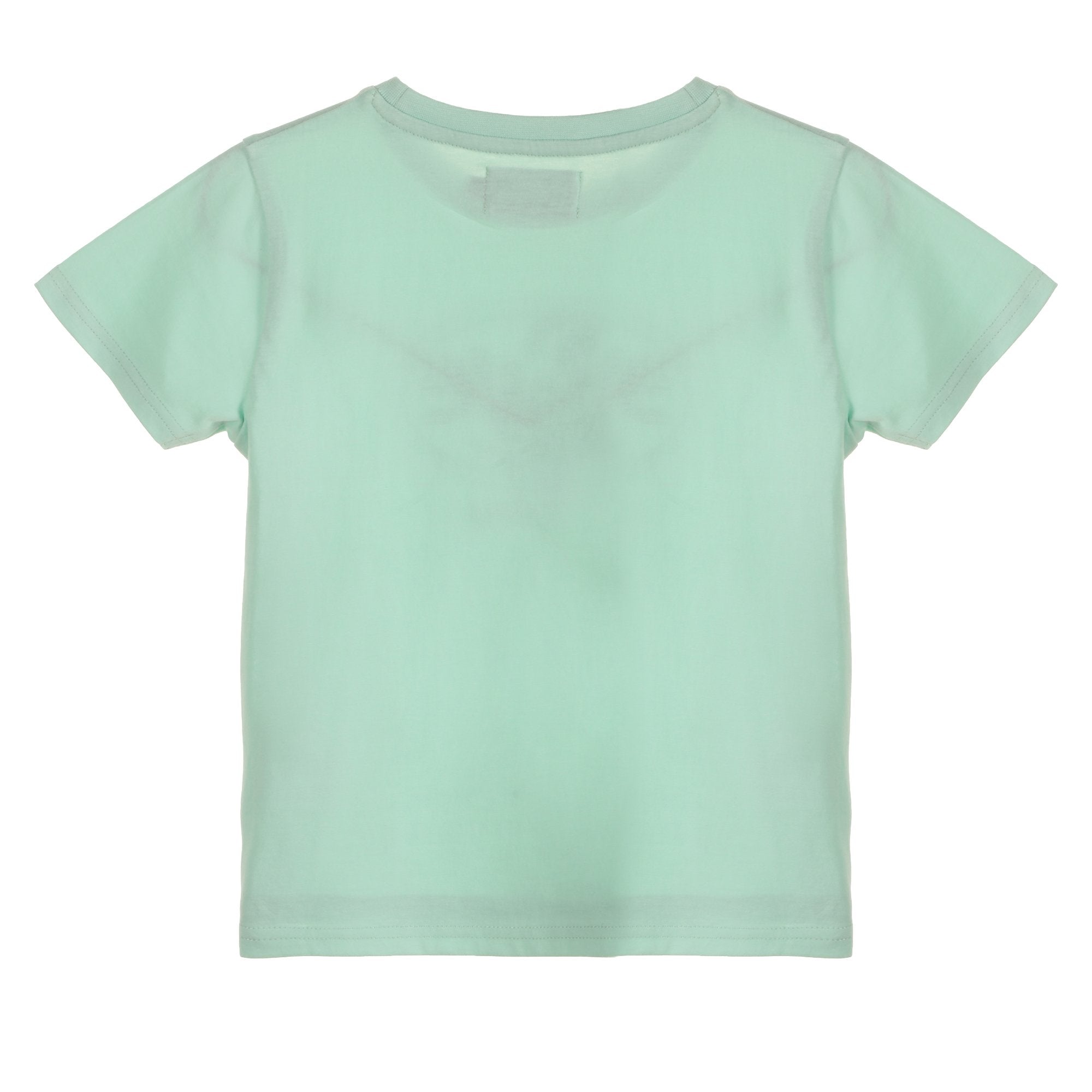 Stokomani Mode tee-shirt enfant vert motif manche courte