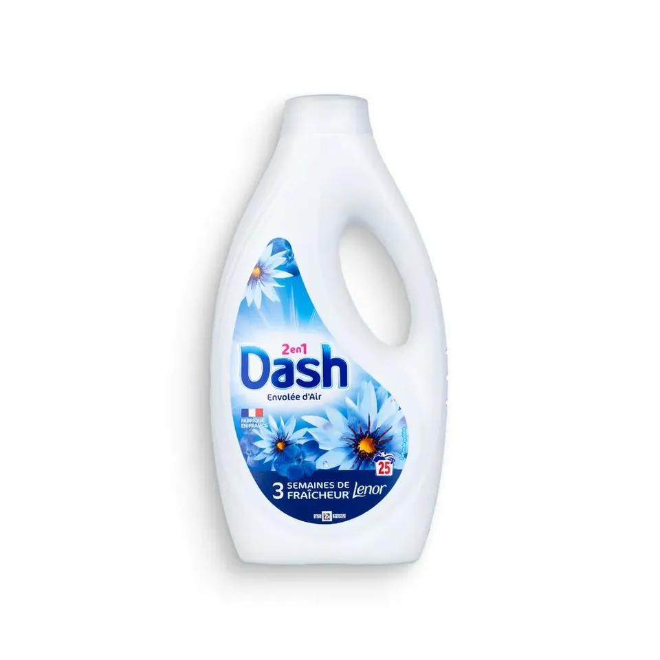 Stokomani Dash 2 en 1 Lessive liquide 25 doses Air