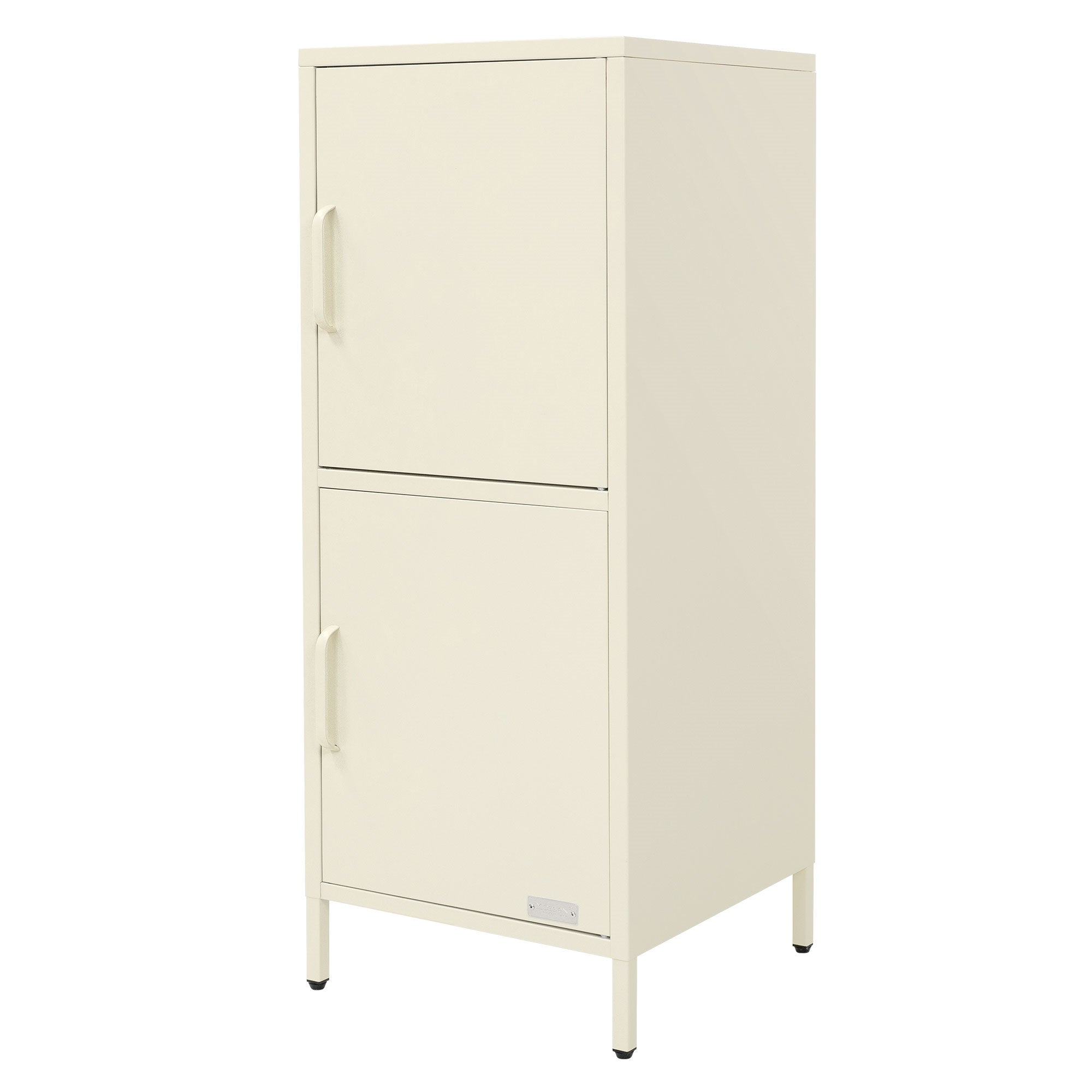 ECD Germany ML-Design armoire métal 2 portes 40x101,5x40 cm