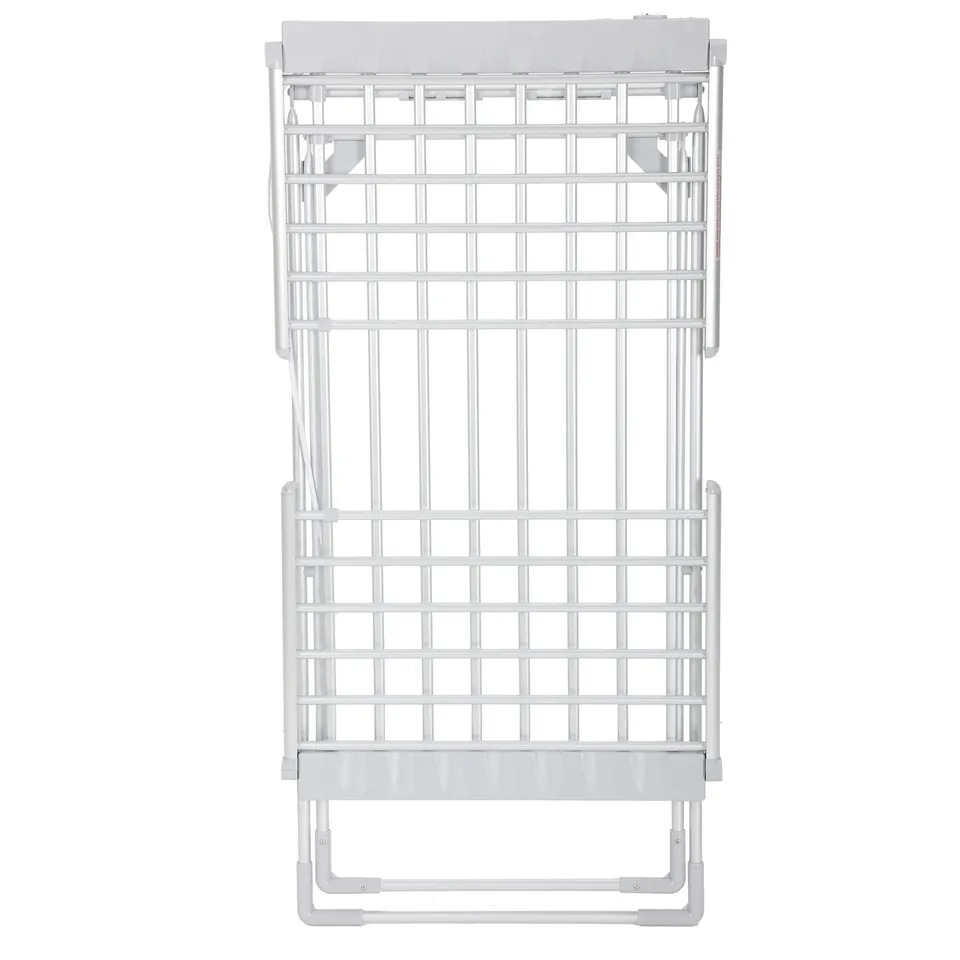 Stokomani Maison séchoir linge électrique aluminium 12 m
