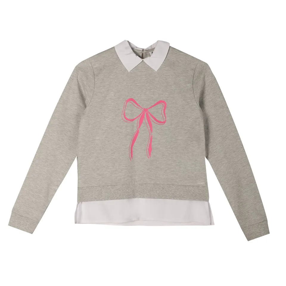 Stokomani Mode sweat gris enfant coton taille 08A