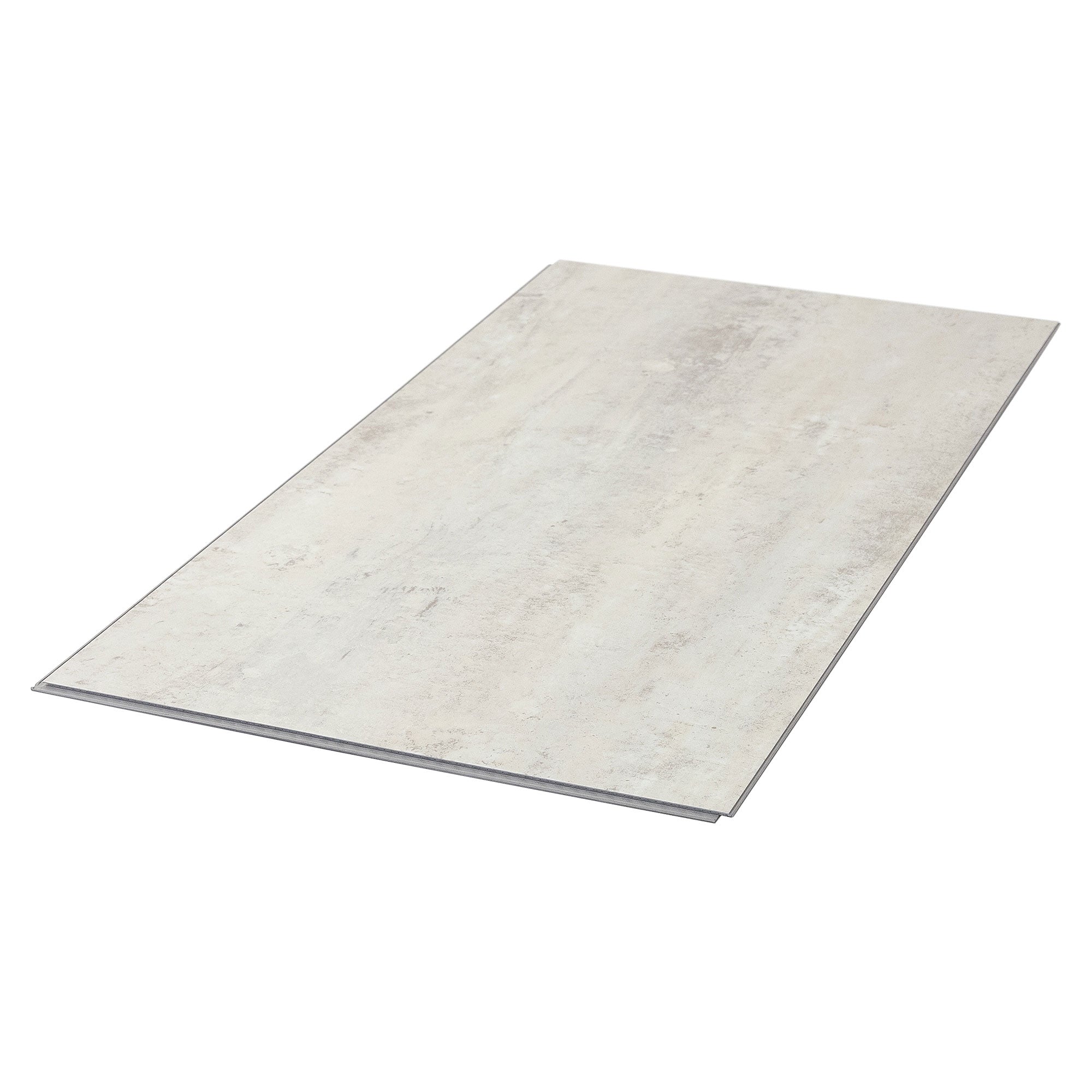 ECD Germany sol vinyle clic ciment clair 7,44 m² 40 lames