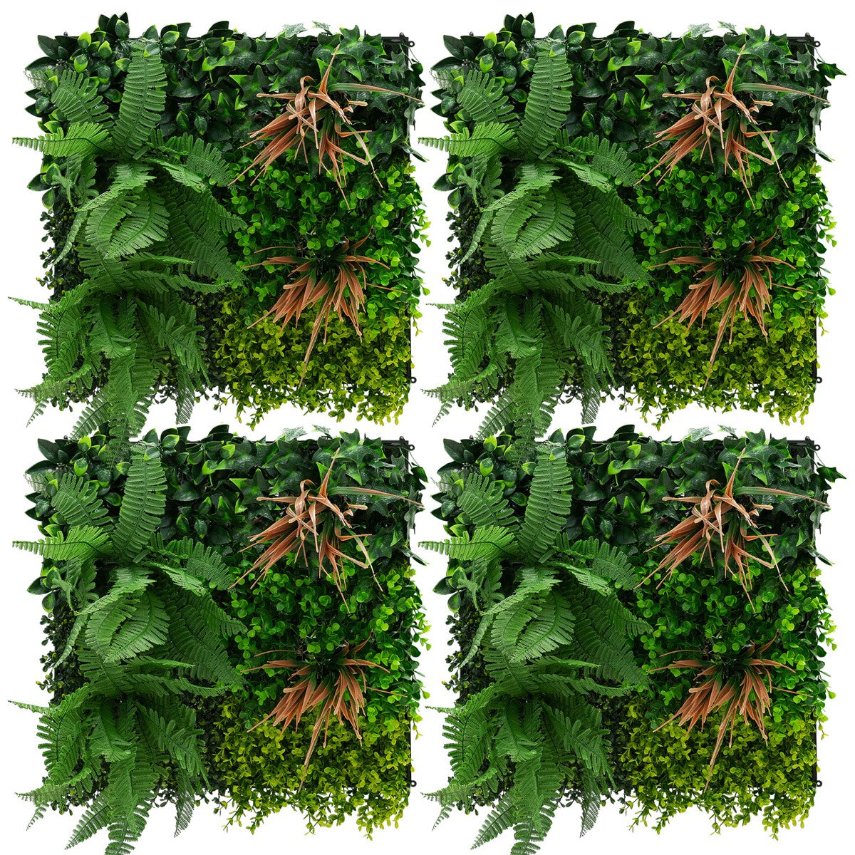 ECD Germany Haus & Wohnen Mur végétal artificiel tropical lot 4