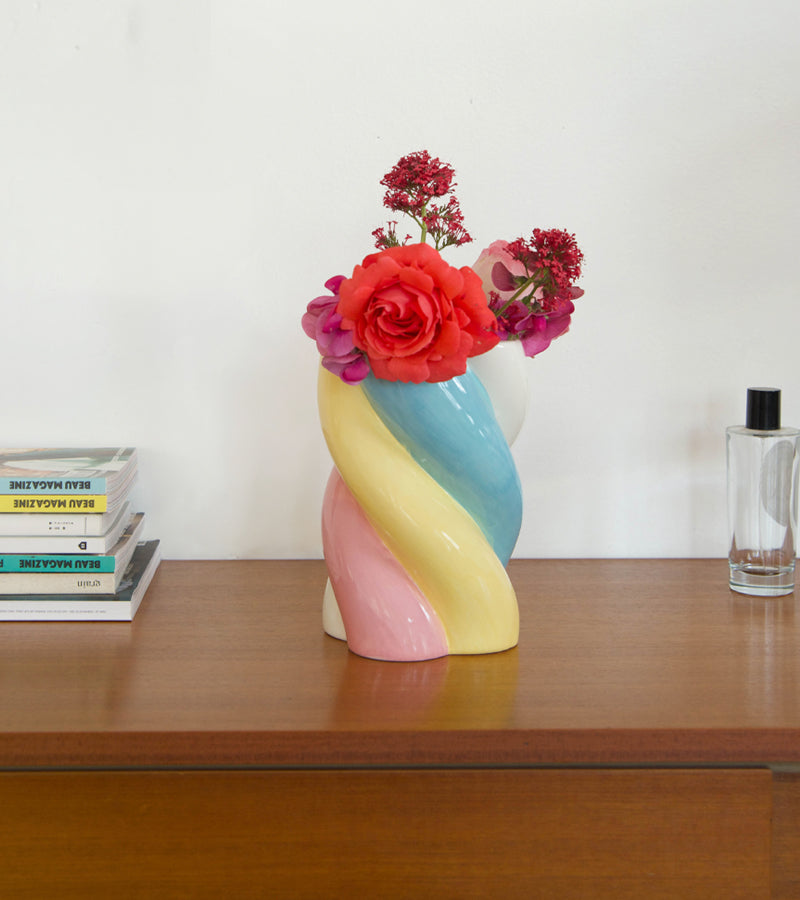 L'avant gardiste Vases vase Candy Marshmallow couleur sucrée déco