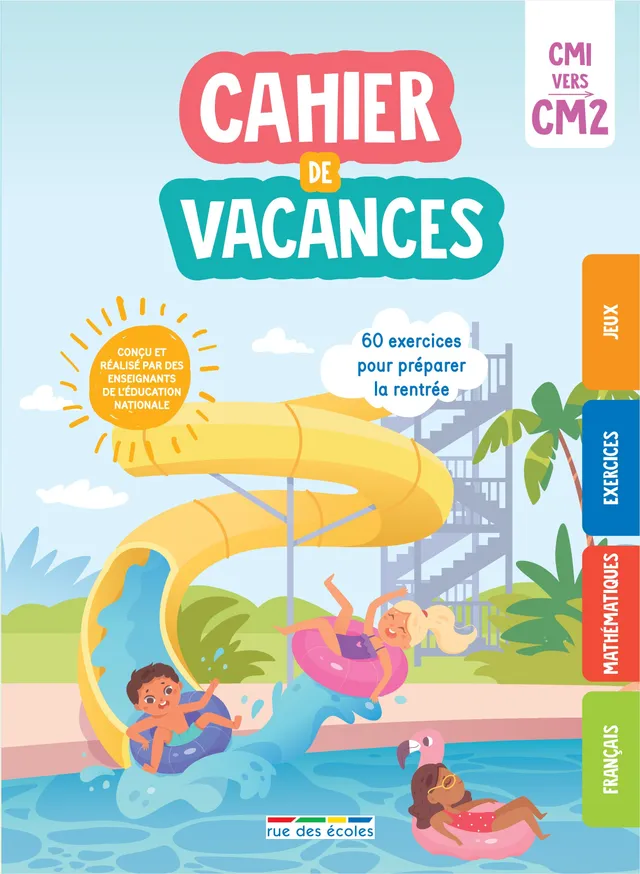 Stokomani Scolaire Cahier de vacances vers le CM2