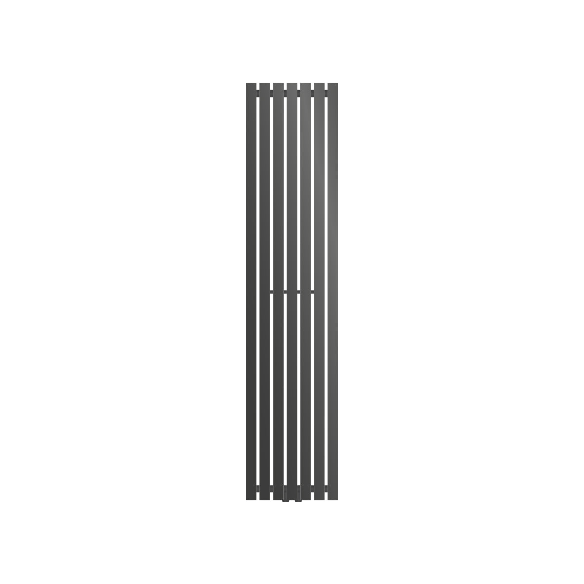 LuxeBath Stella Radiateur design anthracite 480x1600 mm acier vertical