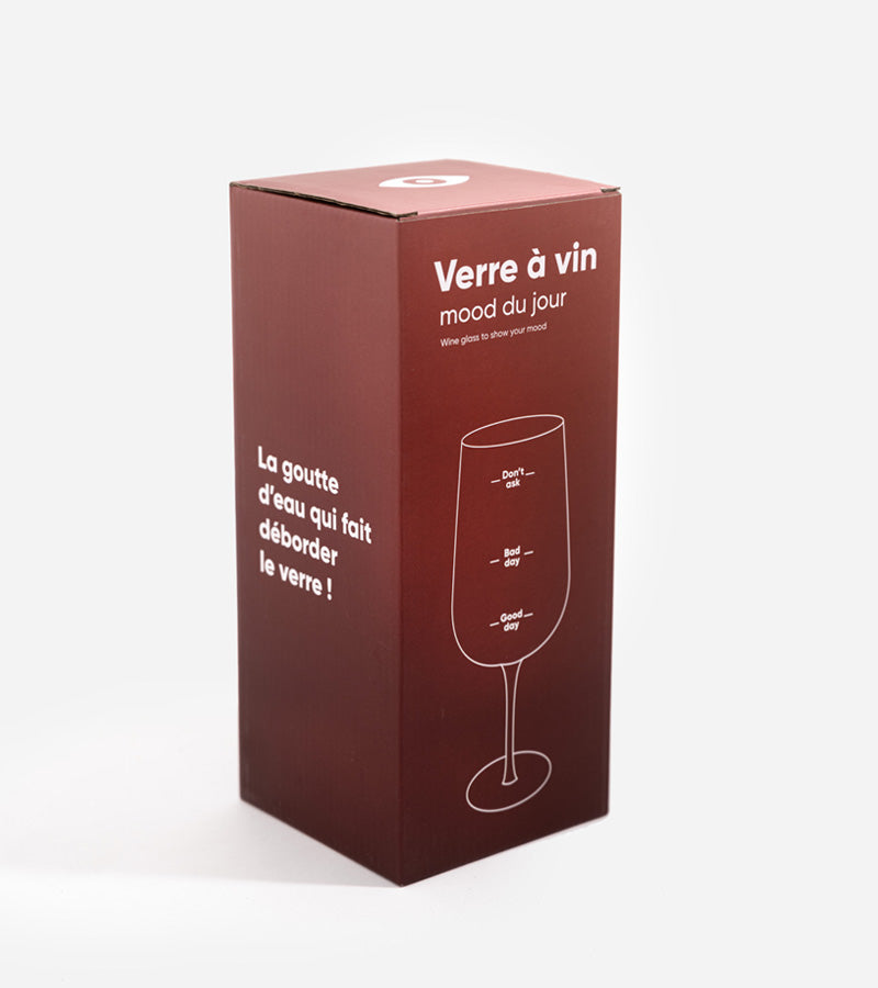 L'avant gardiste Verre à vin humeur pour apéro best seller