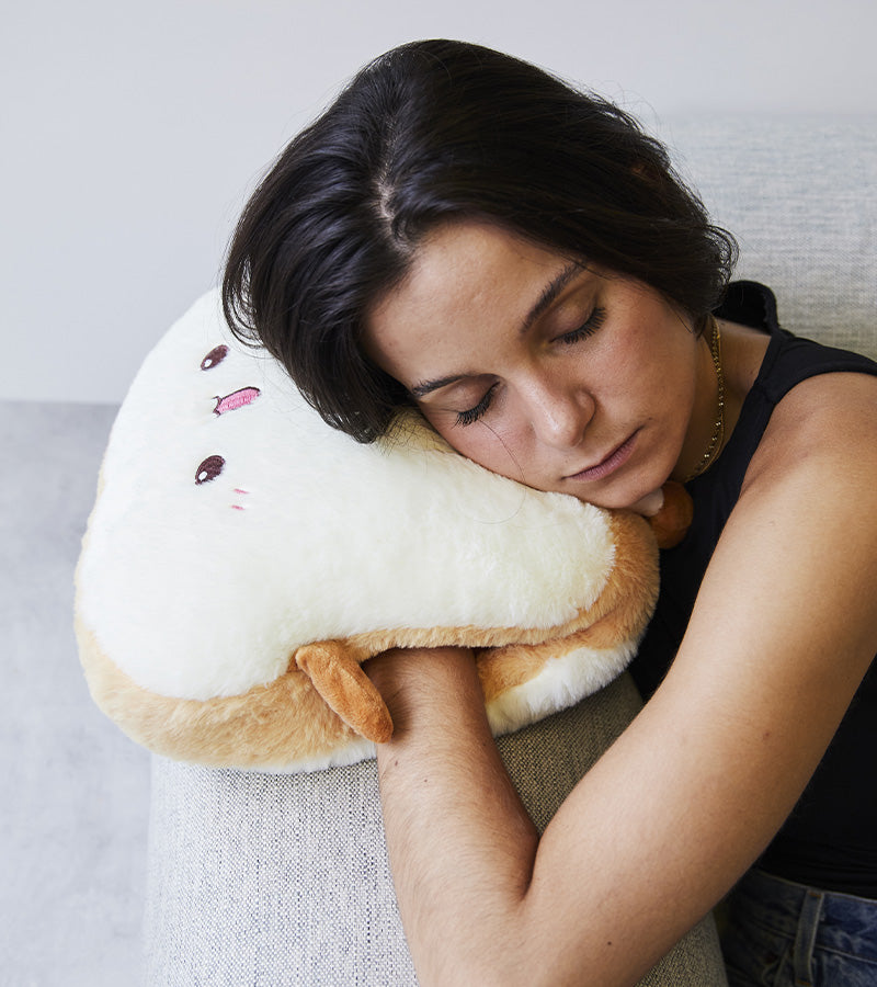 L'avant gardiste Cocooning Coussin toast kawaii brunch