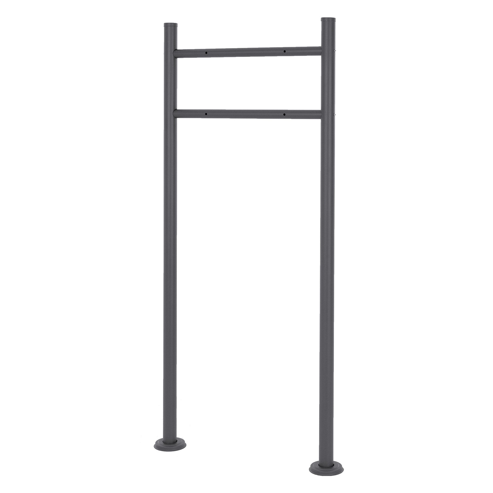 ECD Germany ML-Design pied boîte aux lettres anthracite 1 pied