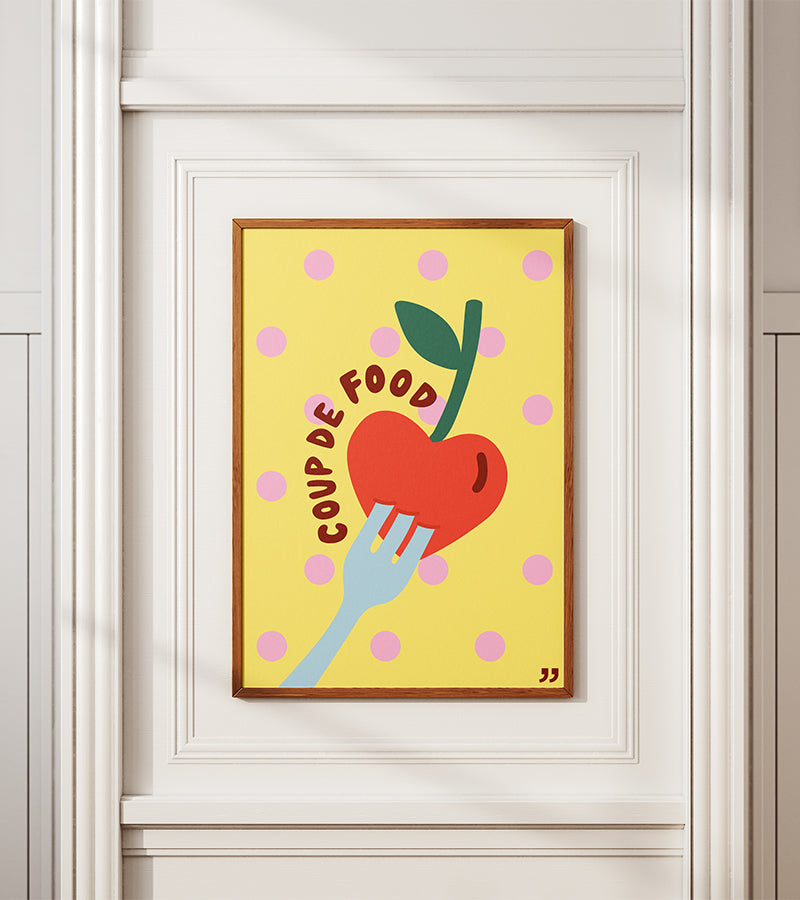 L'avant gardiste Coup de Food poster cuisine burger