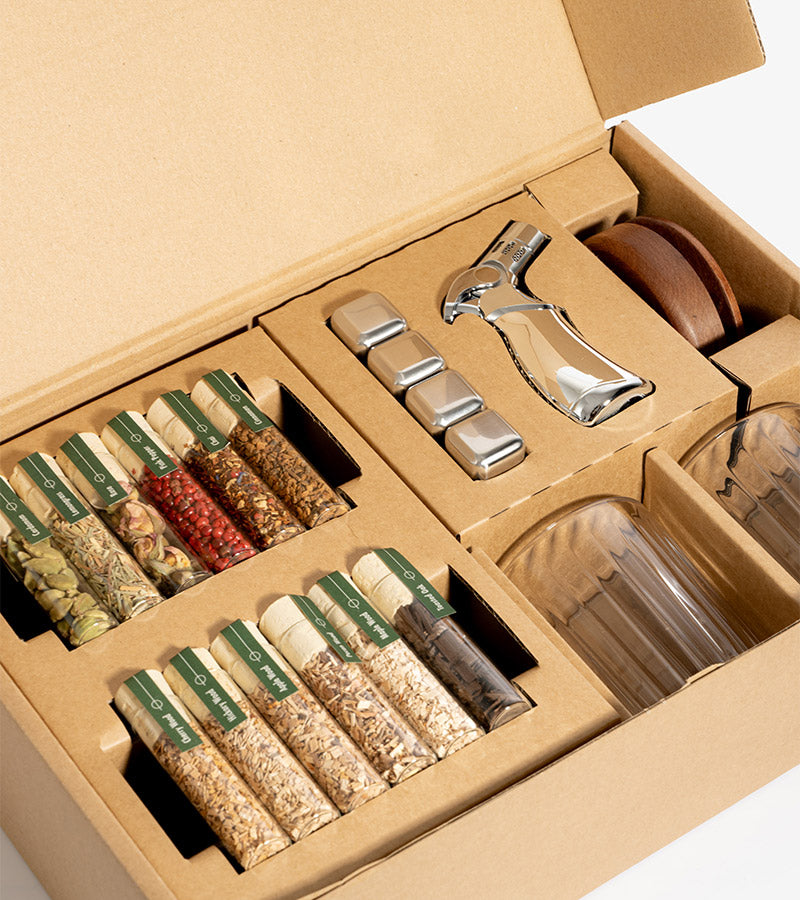 L'avant gardiste Apéro Kit de fumage whisky épices bois