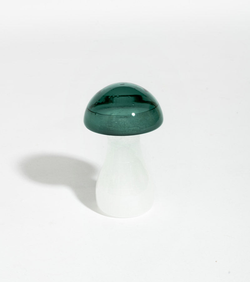 Storm Glass Champignon baromètre verre bleu déco maison