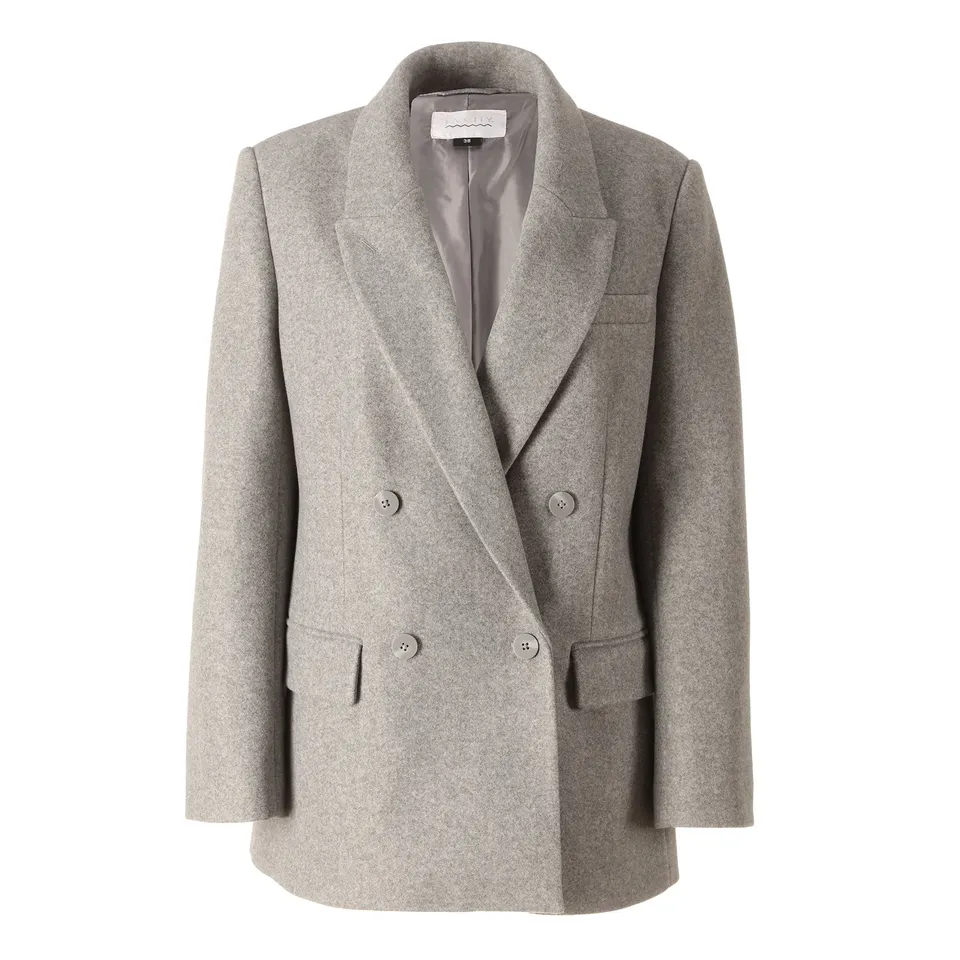 Stokomani Mode blazer gris clair femme taille 38 bureau