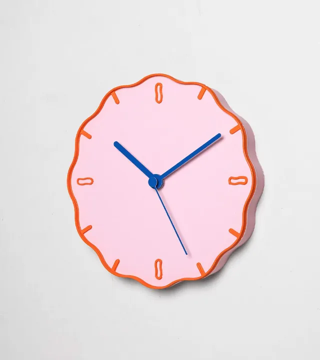 L'avant gardiste Margherita horloge murale design 3D