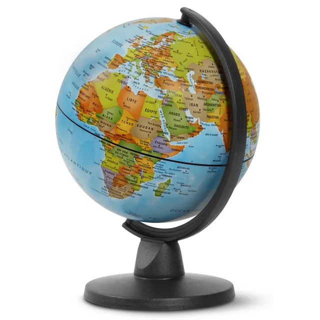 Safe Tool globe terrestre SMALL 16 cm bleu
