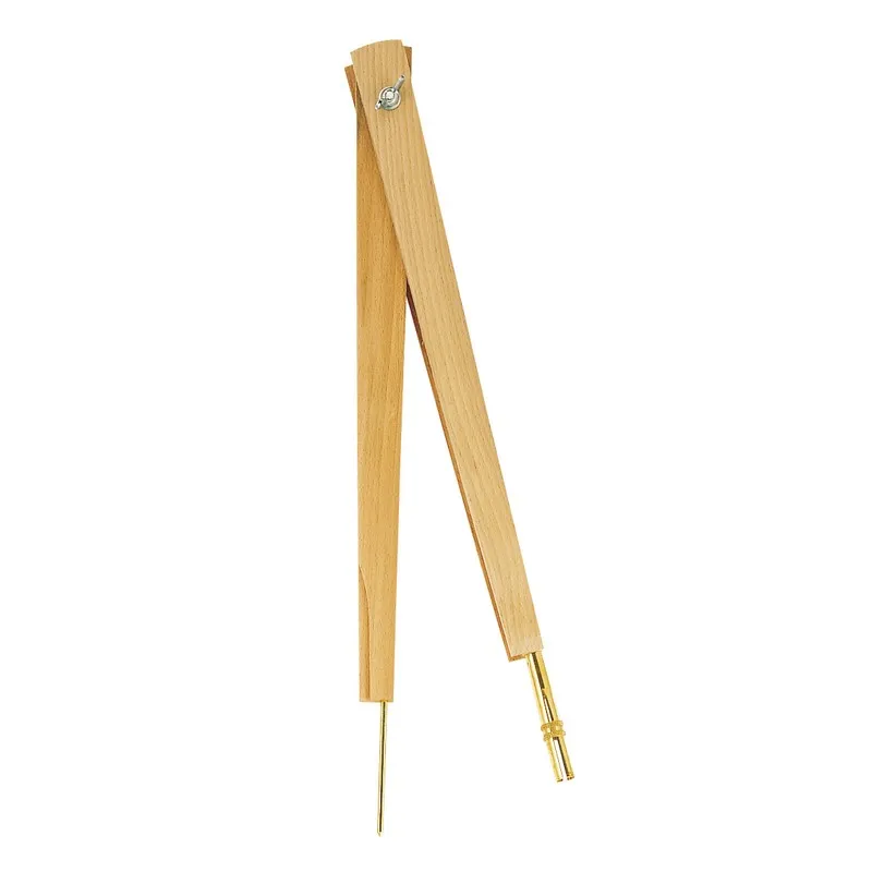 Safe Tool Fournitures scolaires compas bois 40 cm pointe sèche