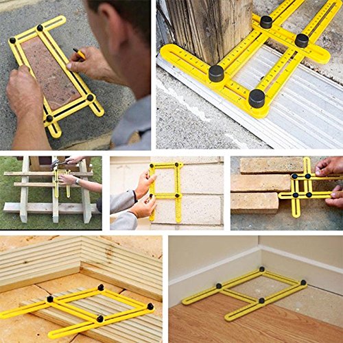 Shop-Story Règle d'Angle Pliable Multi Angles Bricolage