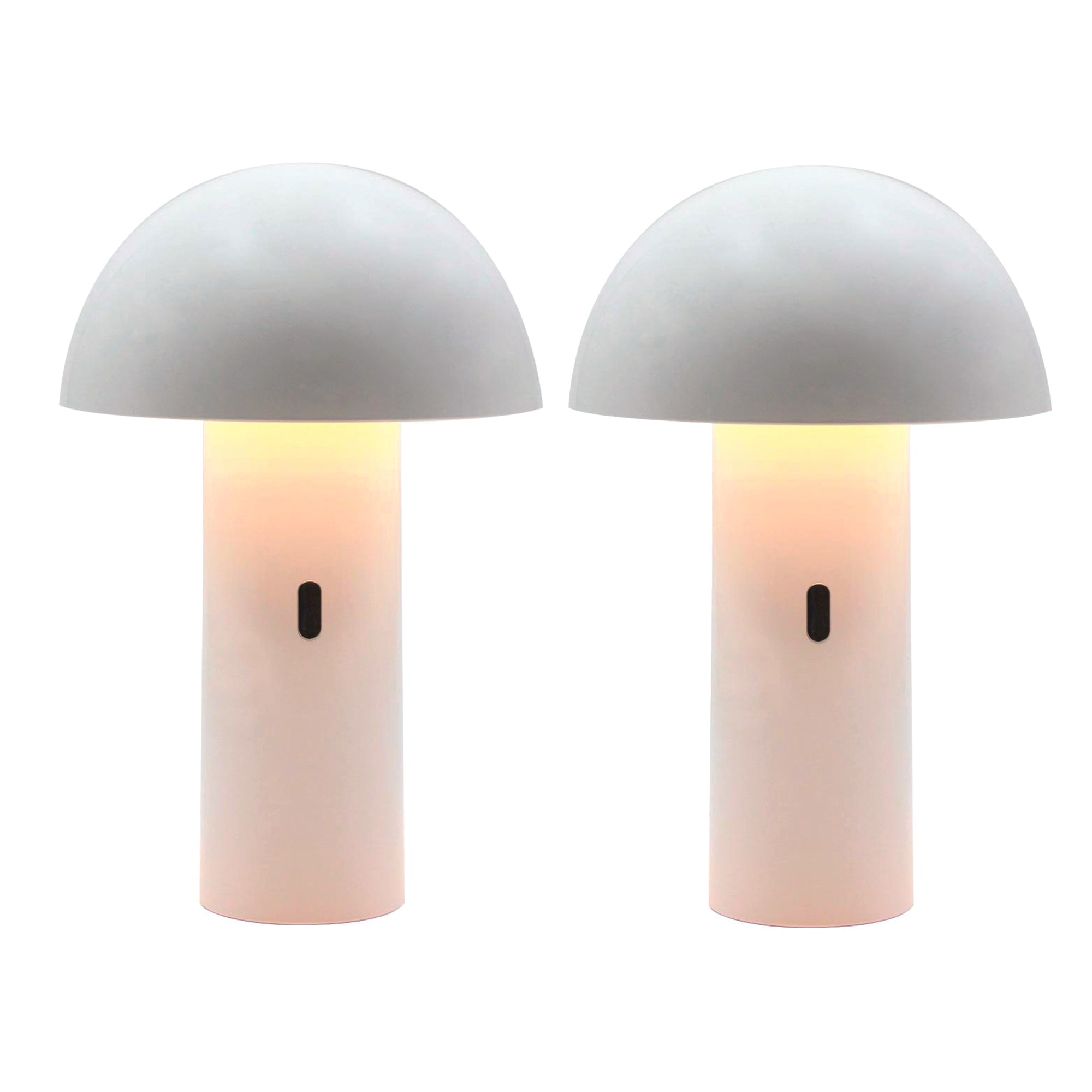 Red Deco TOD WHITE lampe sans fil orientable blanc chaud x2 H28cm