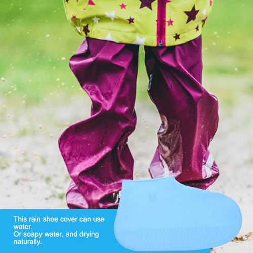 Milisten Couvre-Bottes Pluie Silicone Antidérapant 1 Paire