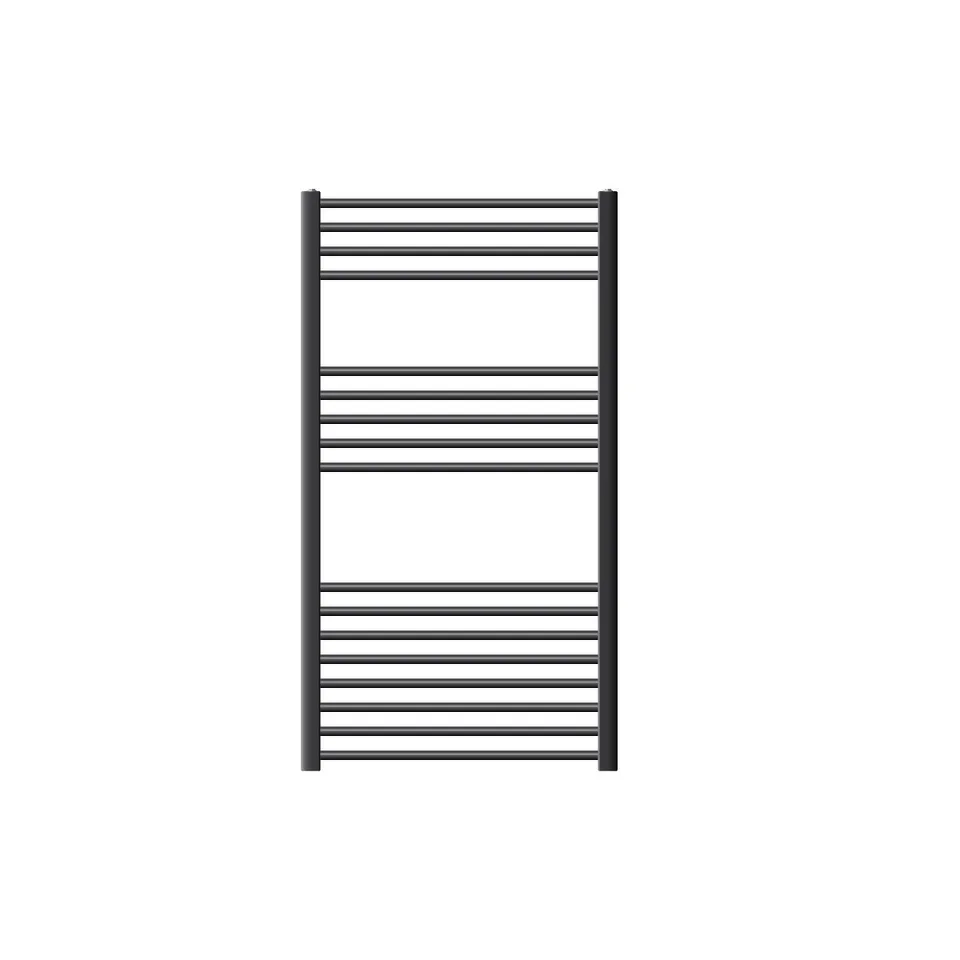 ECD Germany Heizungen LuxeBath radiateur électrique anthracite 750x1200 mm 900W