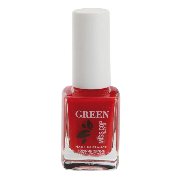 Miss Cop Vernis à ongles rouge profond longue tenue