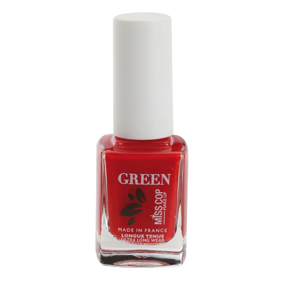Miss Cop Vernis à ongles rouge profond longue tenue