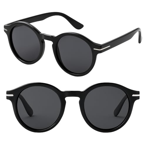 Shop-Story Surfrider Lunettes de soleil femme ronde noir cat.3