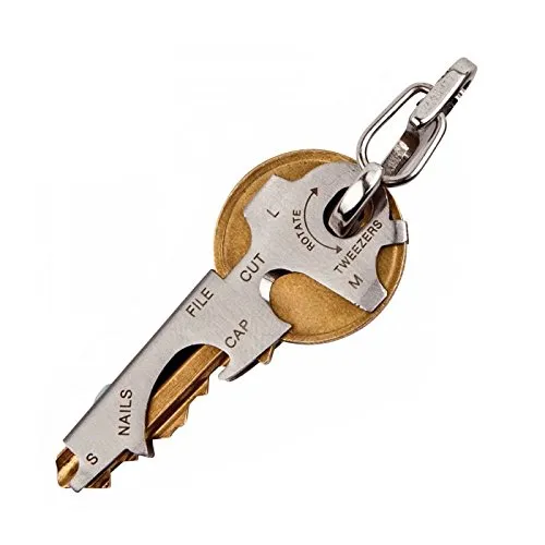 Shop-Story Porte-clé multifonction 8 en 1 keytool