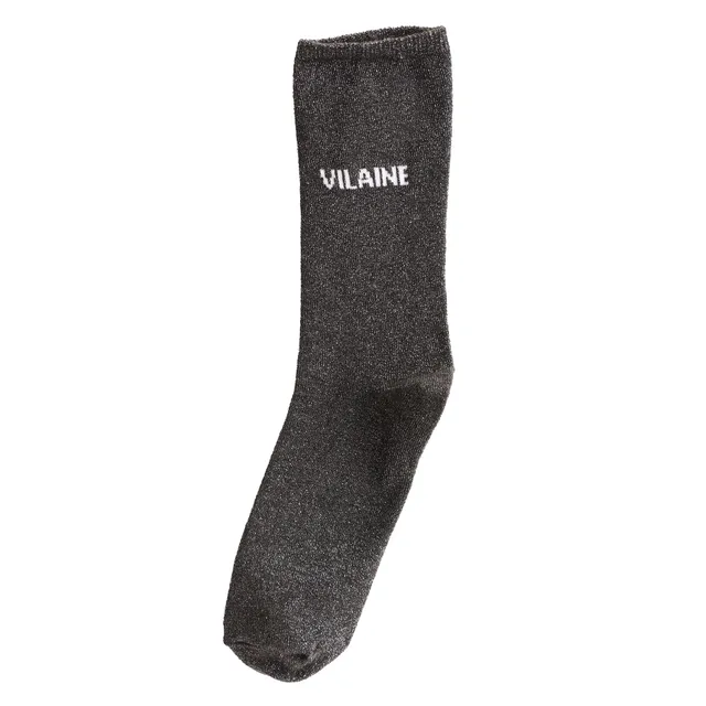 Stokomani Chaussette à message gris foncé 36/41
